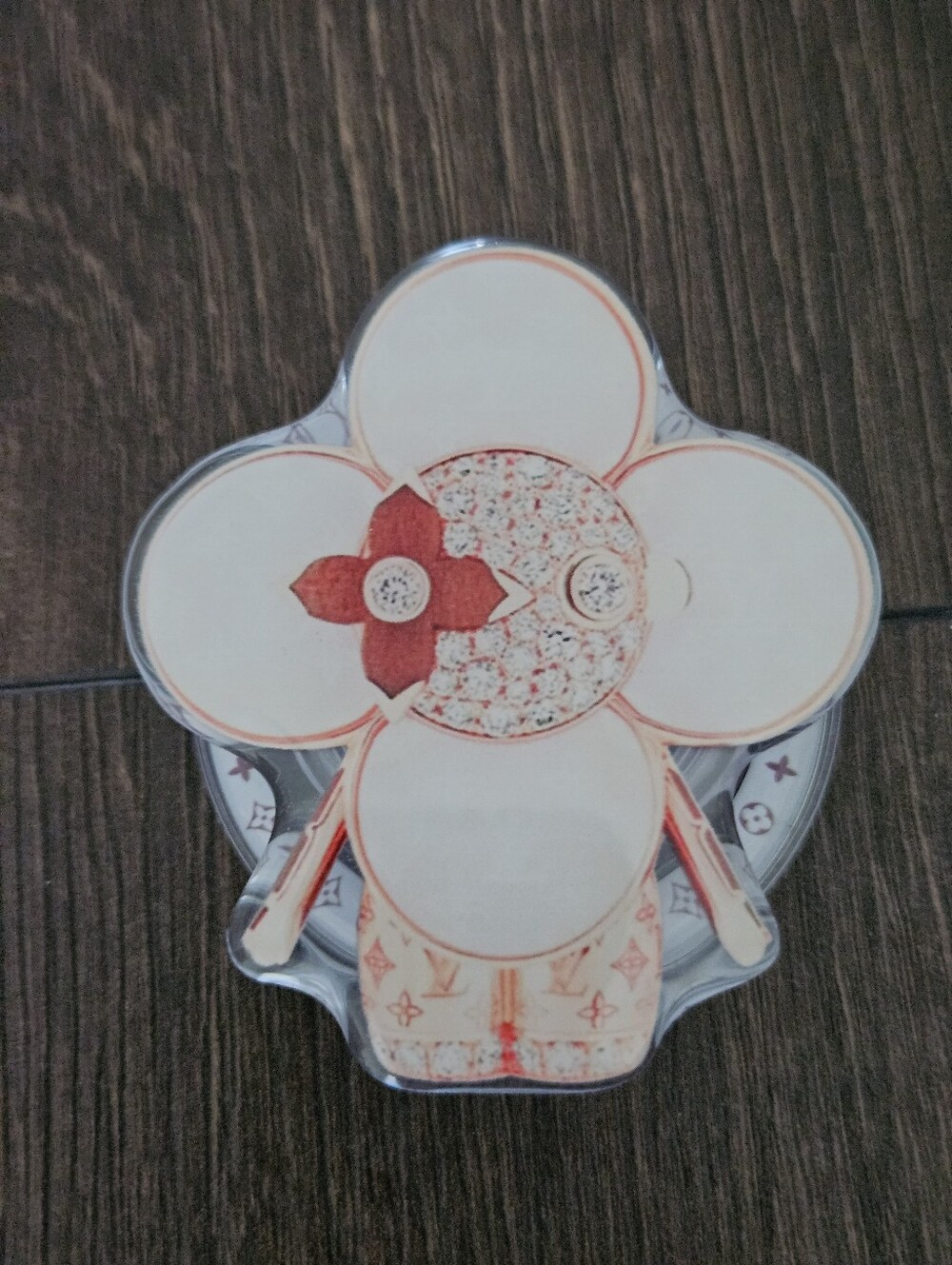 NEW Flower Phone Grip Stand PopSocket Monogram Inspired Expandable Grip Holder